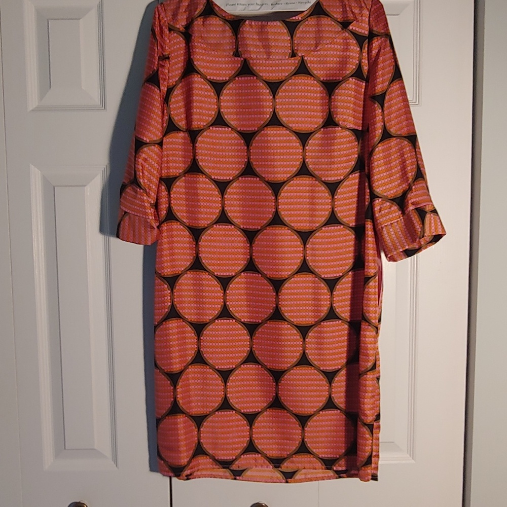 Skirtin Around 100% silk dress women's 8